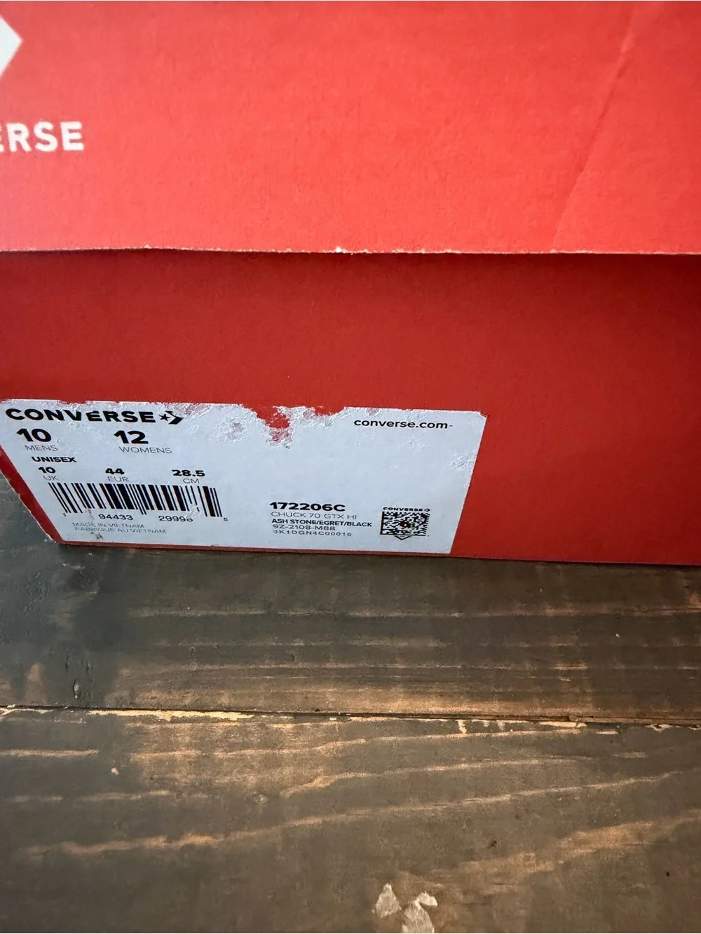 Converse Chuck 70 GTX GORE-TEX High Top Sneakers 172206C